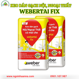 Keo dán gạch nội, ngoại thất có mái che WeberTai Fix