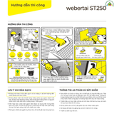 Keo dán gạch nội thất Webertai ST250
