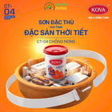 Sơn ngoại thất KOVA CT-04 Chống nóng
