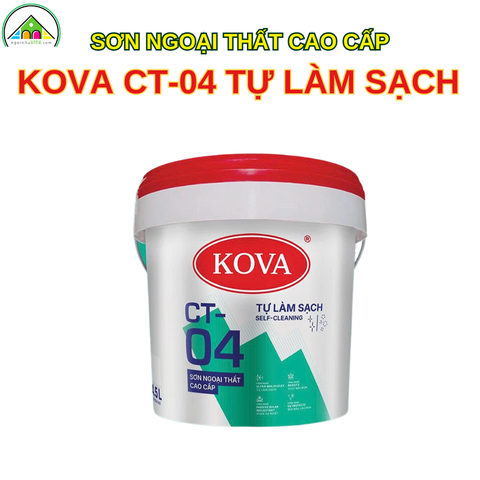 Sơn Ngoại Thất KOVA CT-04 Tự Làm Sạch