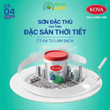 Sơn Ngoại Thất KOVA CT-04 Tự Làm Sạch