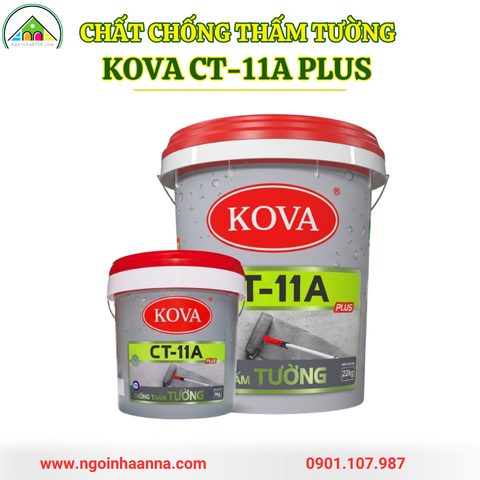 Kova chất chống thấm cao cấp CT-11A Plus tường