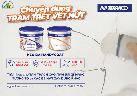 Keo trám vết nứt Terraco Handyflex