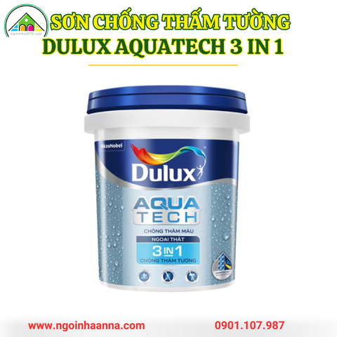 Sơn chống thấm màu Dulux Aquatech 3 in 1