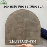 Sơn hiệu ứng bê tông lụa Pukaco màu MUSTADR-PK4
