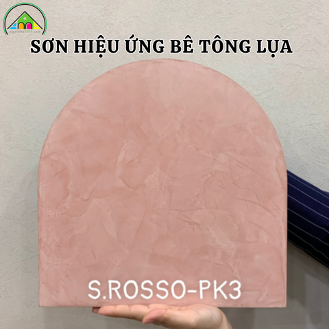 Sơn hiệu ứng bê tông lụa Pukaco mã ROSSO-PK3