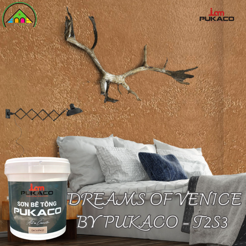 Sơn hiệu ứng bê tông Pukaco Venice PUKACO-T2S3