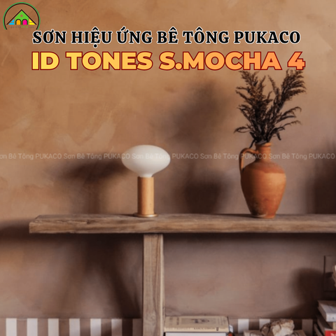 Sơn bê tông lụa ID Tones mã S.Mocha 04