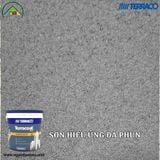 Sơn gai hiệu ứng vân đá phun Terracoat Pro
