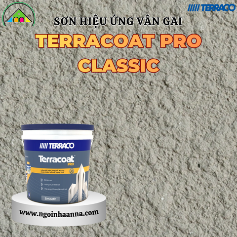 Sơn hiệu ứng vân gai Terracoat Classic