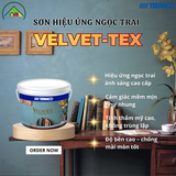 Sơn hiệu ứng ánh ngọc trai VELVET-TEX