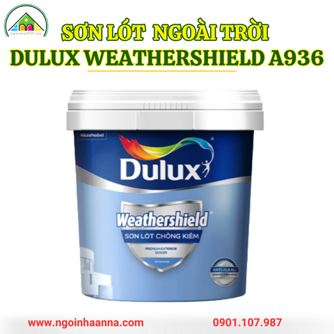 Sơn lót chống kiềm ngoài trời Dulux Weathershield A936 – 15L