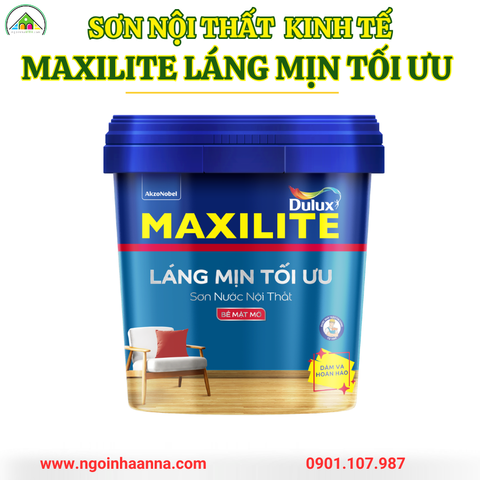 Sơn Nội Thất Maxilite Láng Mịn Tối Ưu