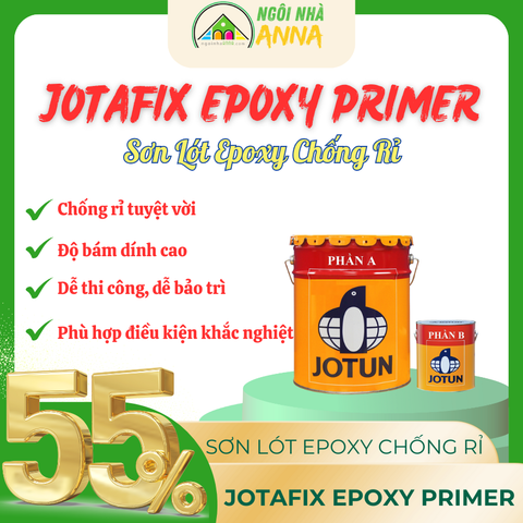 Jotafix Epoxy Primer – Sơn lót Epoxy chống rỉ
