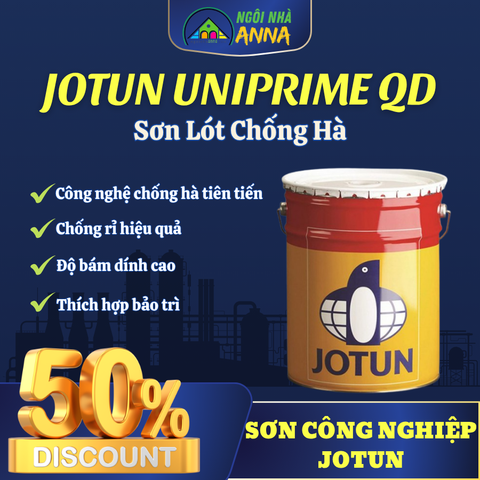 Jotun Uniprime QD – Sơn Lót Chống Hà Nhanh Khô, Bảo Vệ Kết Cấu Thép Trong Môi Trường Biển