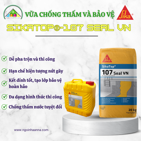 Chống thấm hai thành phần SikaTop 107 Seal VN