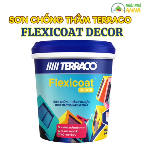 Sơn ngoại thất chống thấm Terraco Flexicoat Decor