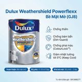 Sơn Ngoại Thất Dulux Weathershield Powerflexx GJ8B (Bóng)