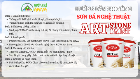 Sơn giả đá Kova Art Stone No.1519