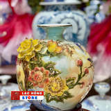  Bình Hút Lộc Vẽ Vàng Đắp Nổi Cao Cấp LHCECN-9206 