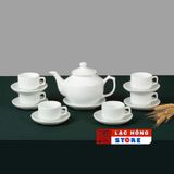  [Ấm chén in Logo] Bộ Ấm Trà In Logo Theo Yêu Cầu Dáng Chóp Lửa LHCEVN-9228 