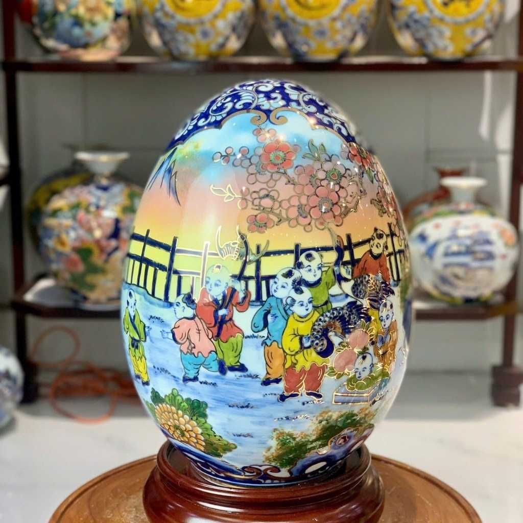  Trứng tài lộc họa tiết thuận buồm xuôi gió LHCECN-9213 