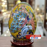  Trứng Tài Lộc họa tiết Chim Công LHCECN-9214 