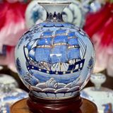  Bình Hút Lộc Nhị Cảnh Mã đáo thành công vẽ vàng LHCEVN-9214 