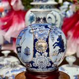  Bình Hút Lộc Nhị Cảnh Mã đáo thành công vẽ vàng LHCEVN-9214 