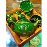  [ Ấm chén in logo ] Bộ Ấm Trà In Tên Tổng Bí Thư Tô Lâm Dáng Đèn Thần LHCEVN-9218 