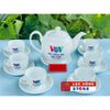  [Ấm chén in Logo] Bộ Ấm Trà In Logo đài tiếng nói Việt Nam VOV LHCEVN-9231 