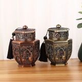  Hũ đựng trà bằng đồng LHMEVN-9130 