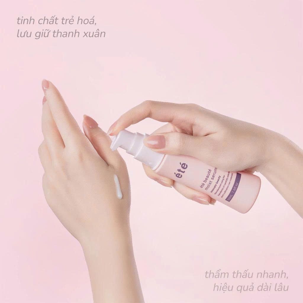 Toner Dưỡng Da Dưỡng Ẩm Da Été Beauté Moist Lotion Se Khít Lỗ Chân Lông, Chống Lão Hoá Giúp Sáng Da 120ml