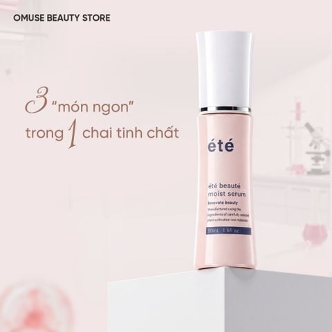 Tinh Chất Serum Làm Sáng Và Chống Lão Hoá Été Beauté Moist Serum 50ml Hỗ Trợ Trắng Da, Căng Bóng, Phục Hồi Da, Mờ Thâm