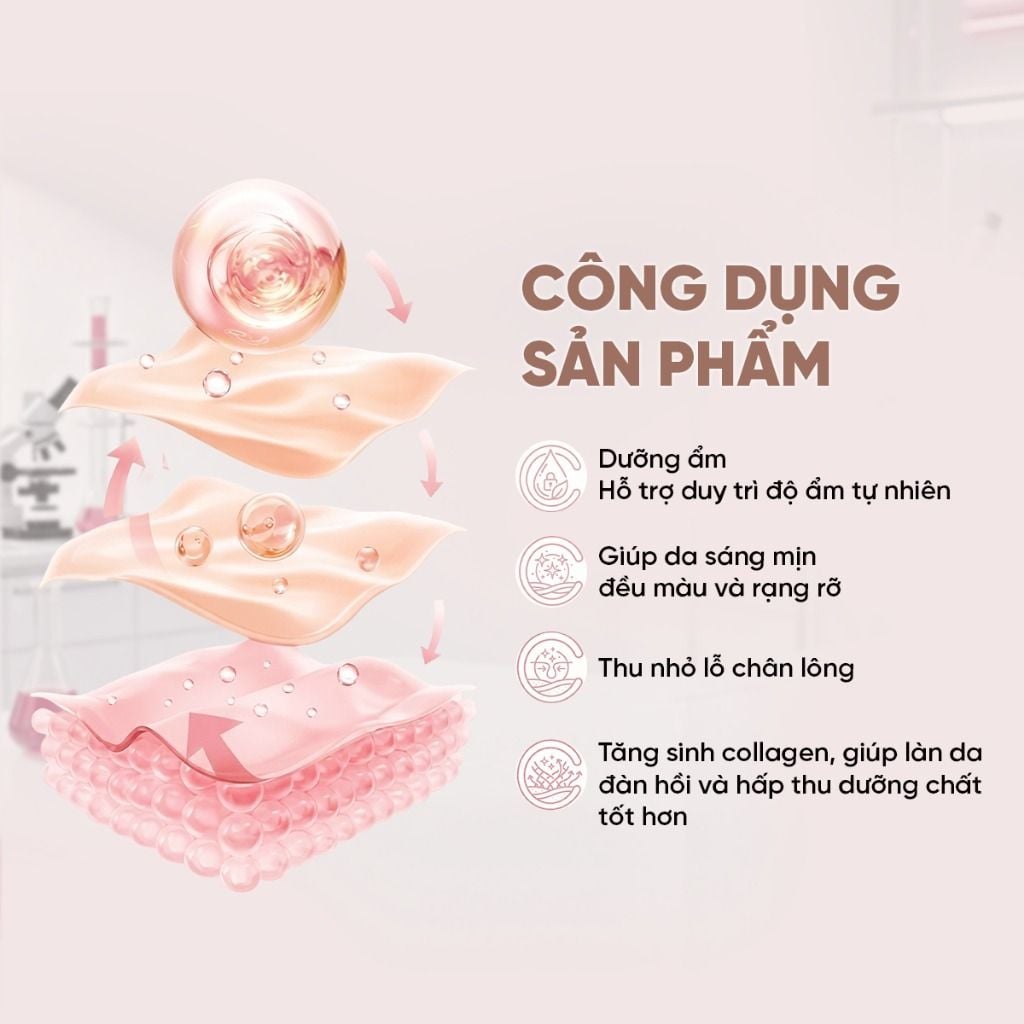Toner Dưỡng Da Dưỡng Ẩm Da Été Beauté Moist Lotion Chống Lão Hoá Giúp Sáng Da, Se Khít Lỗ Chân Lông 120ml