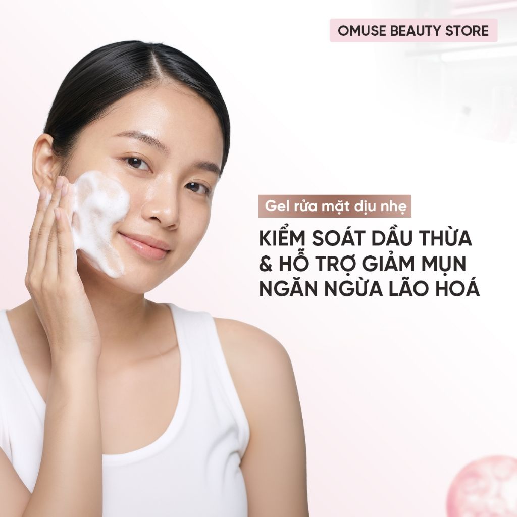 Sữa Rửa Mặt Làm Sạch Sâu Été Beauté Face Wash Nhật Bản Sữa Rửa Mặt Dưỡng Da Mềm Mịn, Mờ Thâm Sáng Khoẻ 130g