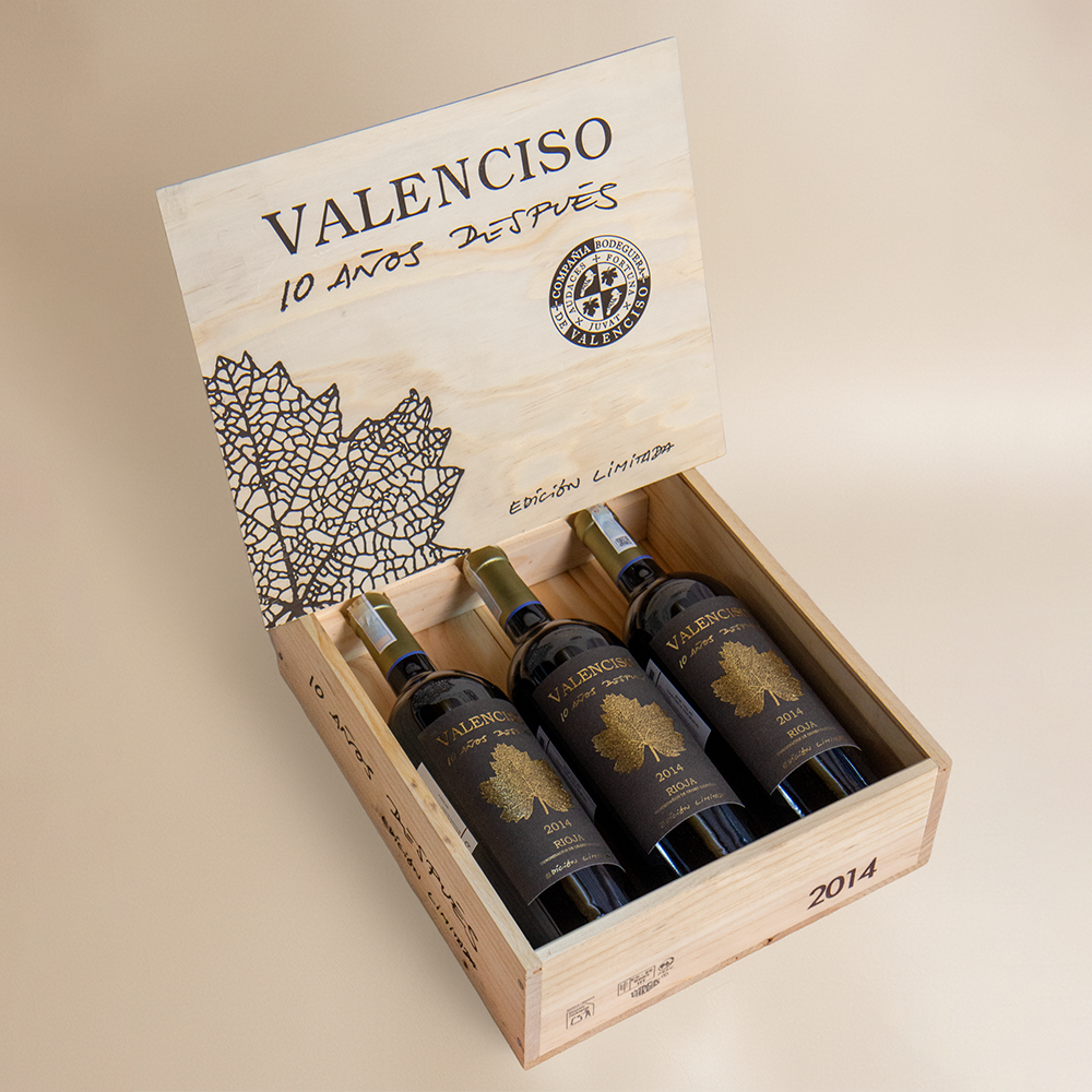  Hộp Gỗ Đựng 3 Chai Valenciso 