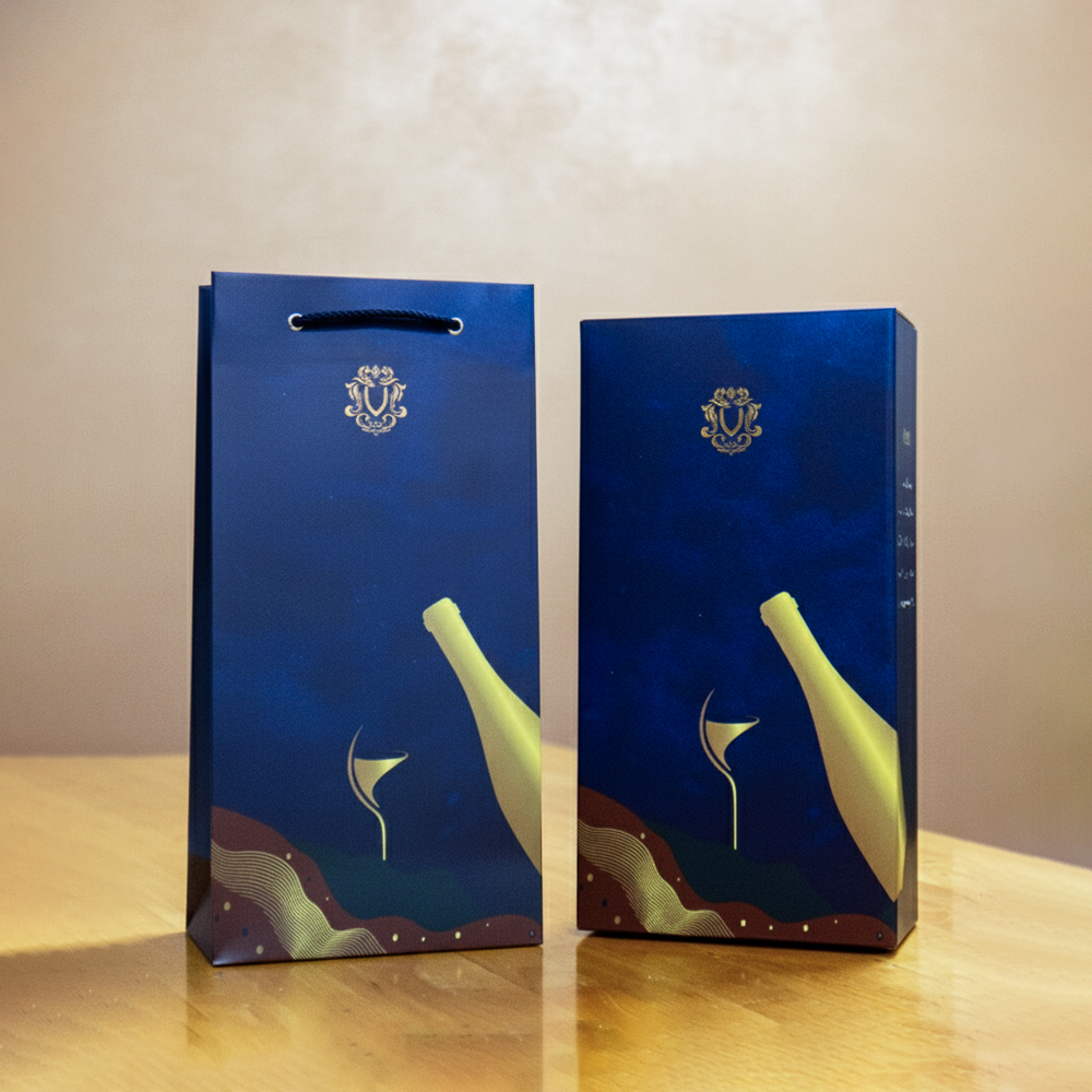  Combo Hộp Giấy + Túi Giấy Đôi Classic 