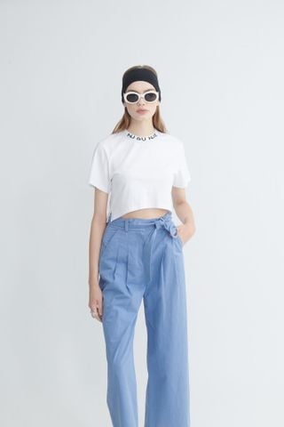 Quần dài có đai