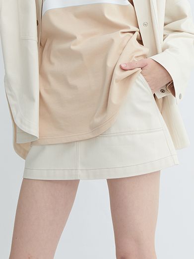 Chân Váy Chữ A Túi Trước