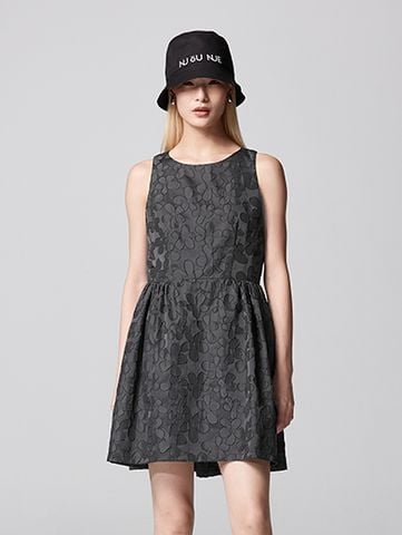 Đầm Xòe Họa Tiết Nổi