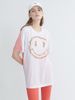 Đầm oversize họa tiết Smiley hoa