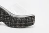 Giày Noir Clear Slides