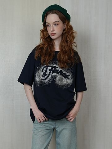 Áo Tee Họa Tiết Đá Lấp Lánh