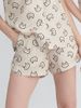 Quần shorts cat print