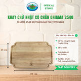  Khay chữ nhật có chân ohiama 2540 - Rectangular Tray with Legs Ohiama 2540 