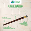  Bộ 5 Đôi Đũa Gỗ Cẩm Lai Cẩn Ốc Trắng Ohiama Rosewood Chopsticks 