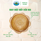 Khay Ruột Mây Viền Hoa Ohi@ma 
