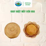  Khay Ruột Mây Viền Hoa Ohi@ma 