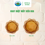  Khay Ruột Mây Viền Hoa Ohi@ma 